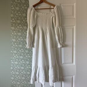 Nothing Fits But Muslin Yuki Maxi Dress